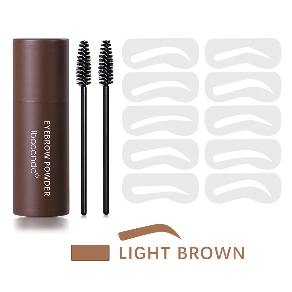 Ensemble de Poudre à Sourcils Seal Lazy Thrush – Sourcils Parfaits en un Geste !