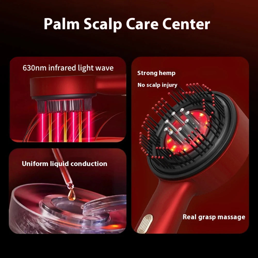 Peine masajeador eléctrico para el cuero cabelludo – Advanced Hair Care✨