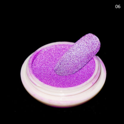 1Box Reflective Nail Glitter Powder Shiny Dust Glow In The Dark For Bar Disco Sparkling Pigment Fluorescent Nail Art Decorations eprolo
