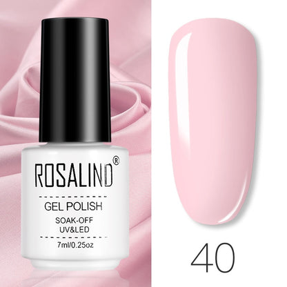 ROSALIND Gel Polish Set Manicure for Nails Semi Permanent Vernis top coat UV LED Gel Varnish Soak Off Nail Art Gel Nail Polish eprolo