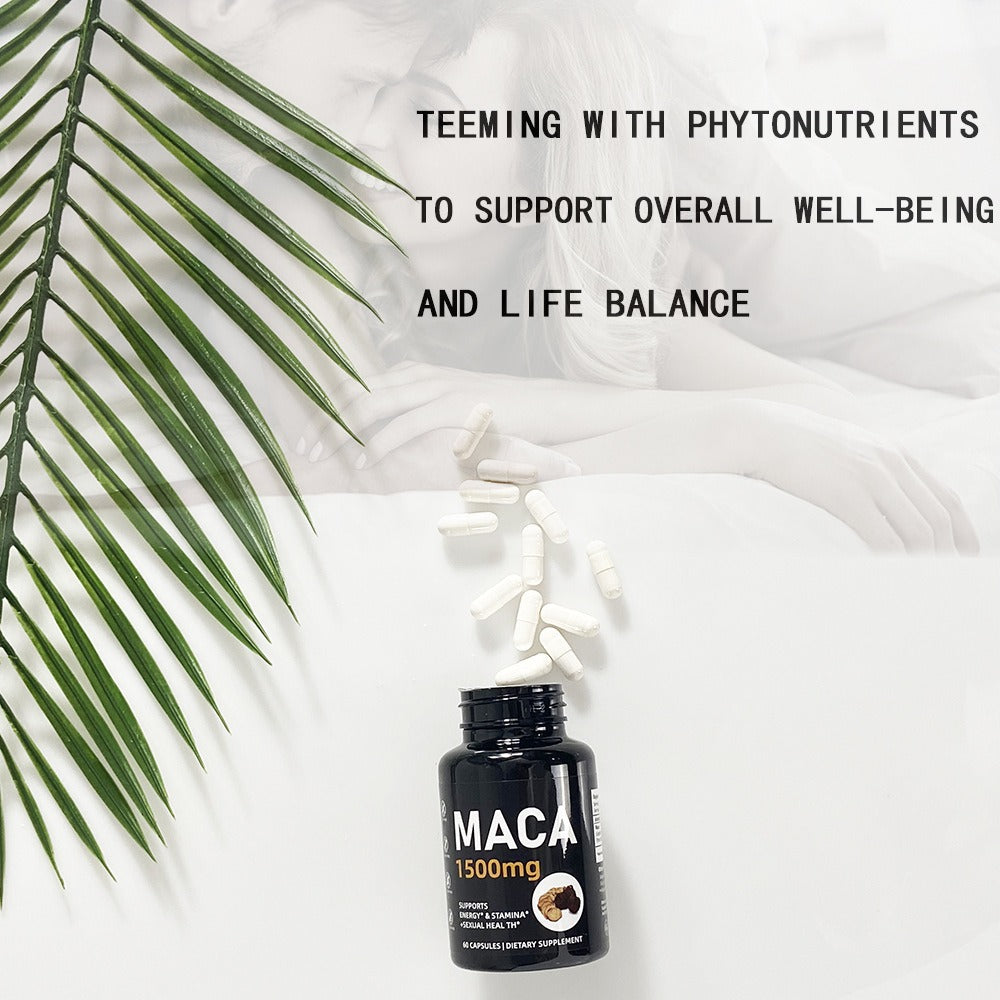 Maca Capsules  root herbal supplement maca extract energy stamina maca root extract capsules eprolo