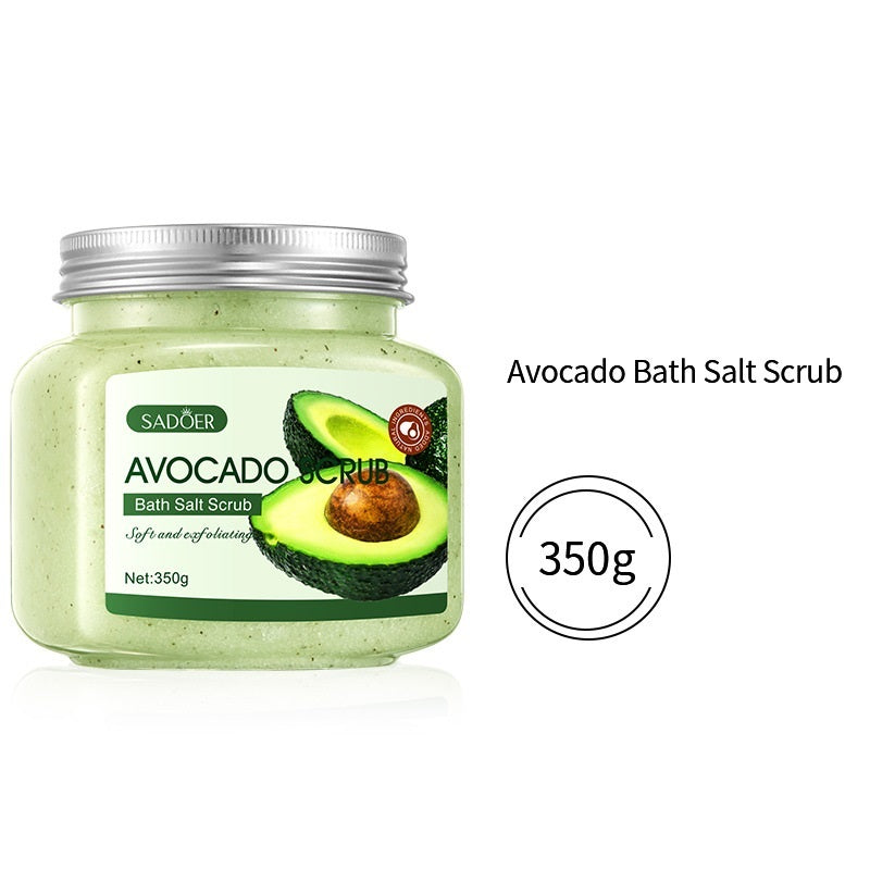 Fruit Bath Salt Scrub Cream Exfoliating Body Care eprolo