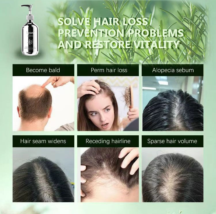 Sysni Organic Rosemary Shampoo And Tea Tree Special Shampoo, Keratin NourIshing Shampoo ,Promote Hair Growth, Strengthening Shampoo, Prevent Hair Loss Cleansing Shampoo,Deep Cleans, Refreshes Scalp, F eprolo