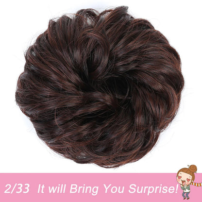 Anneaux de cheveux, fibres chimiques, bourgeons de cheveux