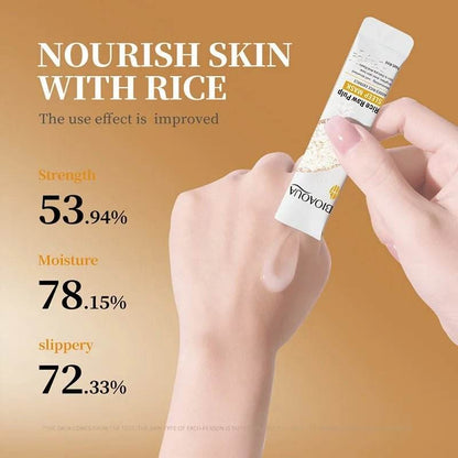 20pcs Masques de Sommeil Éclaircissant Raffermissant Hydratant à la pulpe de riz brut, - Afrotix
