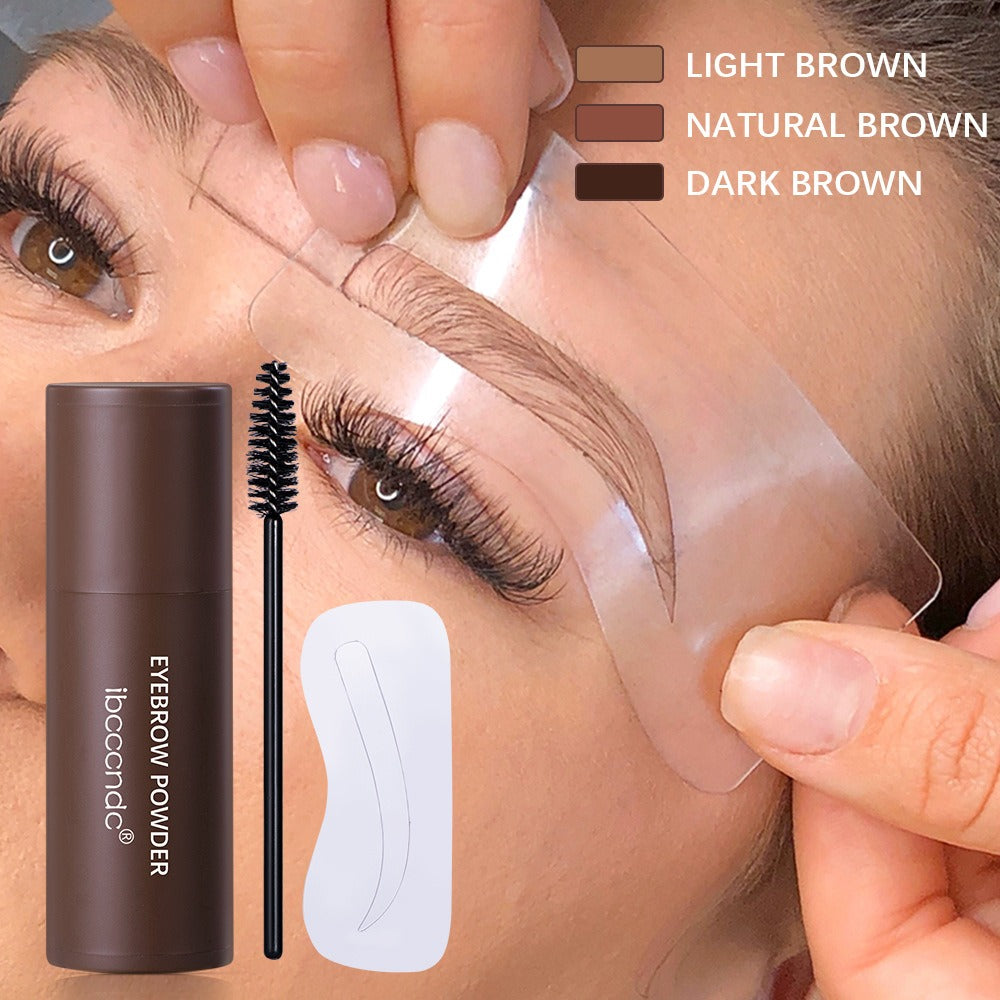 Ensemble de Poudre à Sourcils Seal Lazy Thrush – Sourcils Parfaits en un Geste !