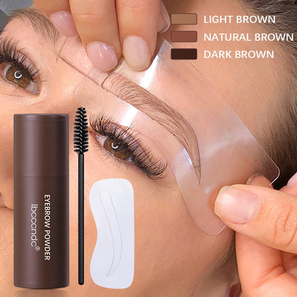 Ensemble de Poudre à Sourcils Seal Lazy Thrush – Sourcils Parfaits en un Geste !