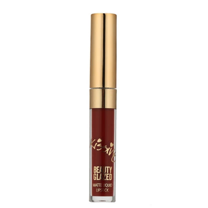 BEAUTY GLAZED 6pcs/Set Portable Professional Makeup 6 Colors Matte Liquid Lipstick Beauty Glazed Lip Gloss Kit HOT SELLING eprolo