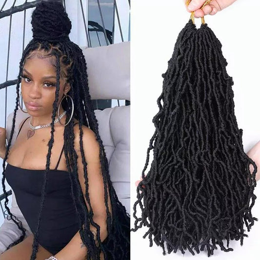 Earthworm Crochet Chemical Fiber Wig Afrotix