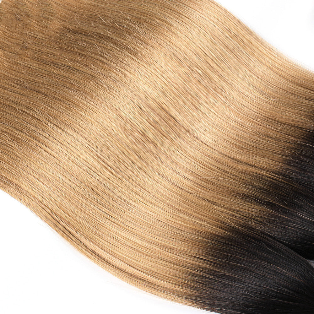 T1b / 27 Brazilian real hair wig curtain eprolo