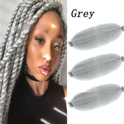 Wig Crochet Hair Springy Afro Twist Hair Chemical Fiber Wig Dreadlocks eprolo