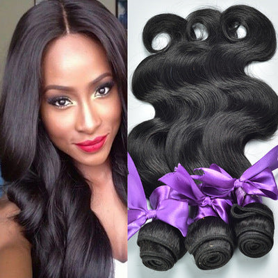 Real hair wig, hair styling hair extension, body wave human hair weaves eprolo
