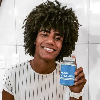 Hair gummies with biotin growth - Afrotix