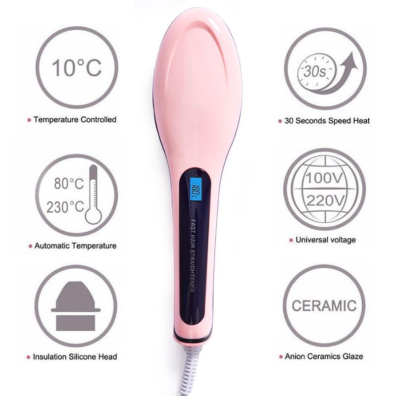 2-IN-1 Hair Straightening Brush eprolo