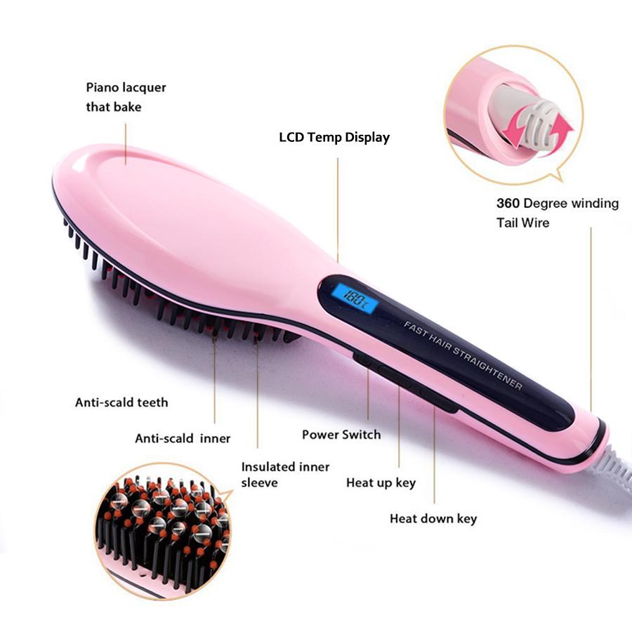 2-IN-1 Hair Straightening Brush eprolo