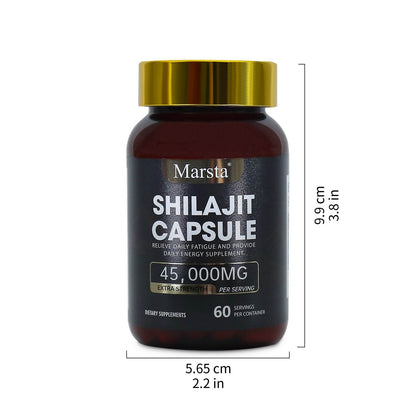 Shilajit Capsules Natural Shilajit Supplements - Afrotix