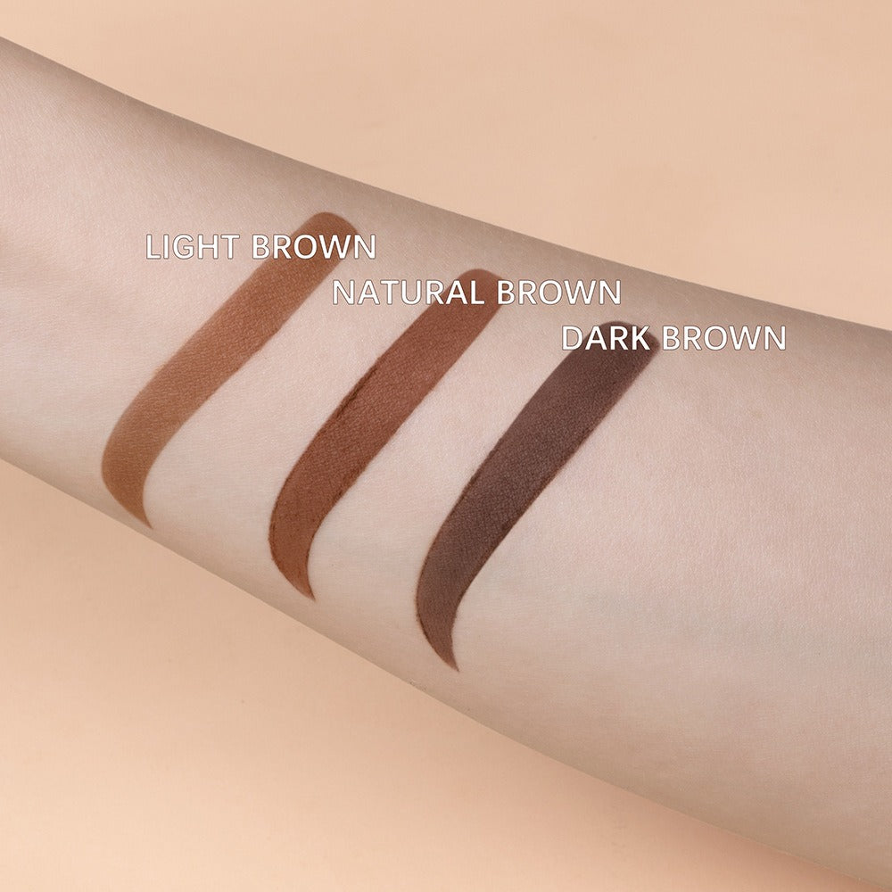 Ensemble de Poudre à Sourcils Seal Lazy Thrush – Sourcils Parfaits en un Geste !