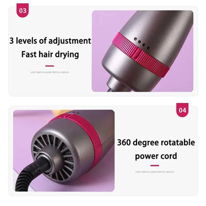 3 In 1 Hot Air Comb Styling / Peigne à air chaud 3 en 1 - Afrotix