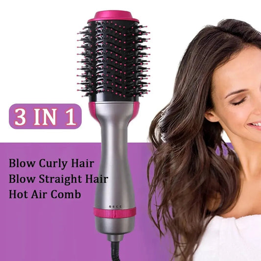 3 In 1 Hot Air Comb Styling / Peigne à air chaud 3 en 1 - Afrotix