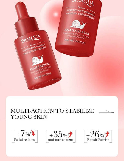 3 sérums pour le visage combinant vitamine C, rétinol et acide hyaluronique, - Afrotix