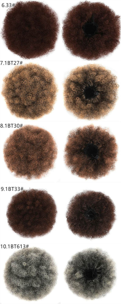 Kinkycurl Large Afro Fluffy Micro-curly Wig Hair Bag - Afrotix