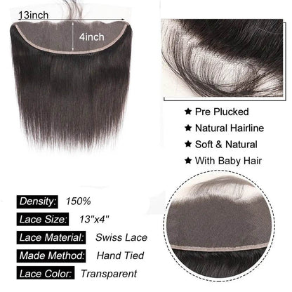 360 Lace, Frontal 13x4, Lace Closure 4x4 Closure Cheveux humains - Afrotix