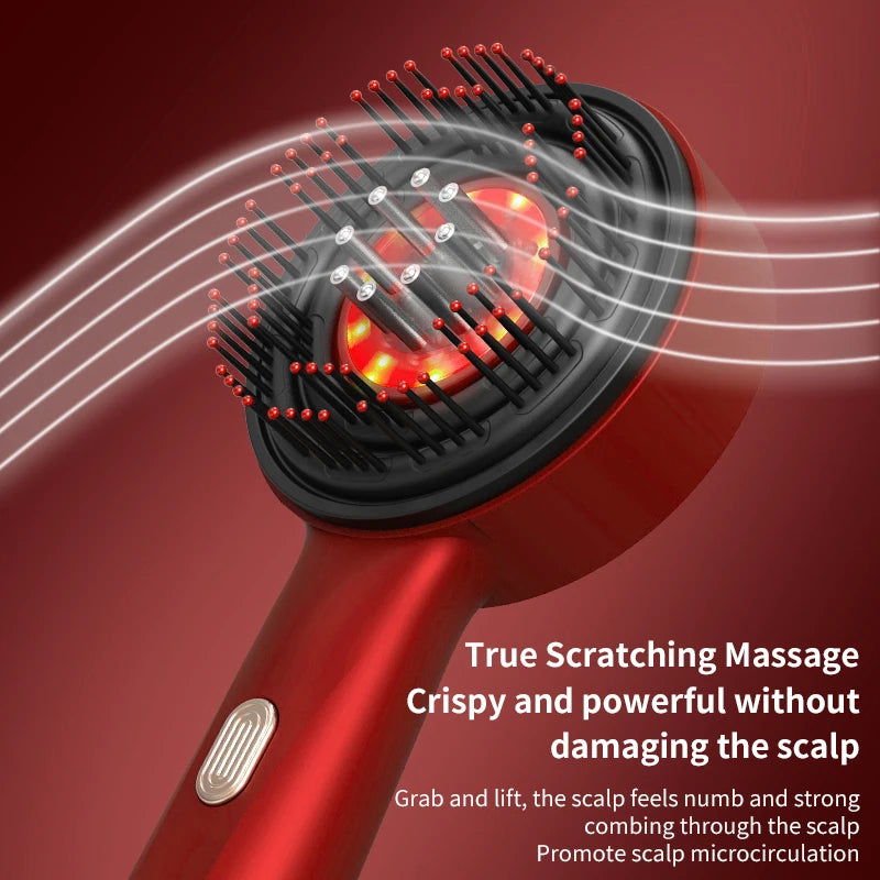 Peine masajeador eléctrico para el cuero cabelludo – Advanced Hair Care✨
