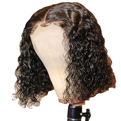 Perruque Femme Européenne et Américaine - Cheveux Courts Bouclés Africains - en Fibre Chimique - Afrotix