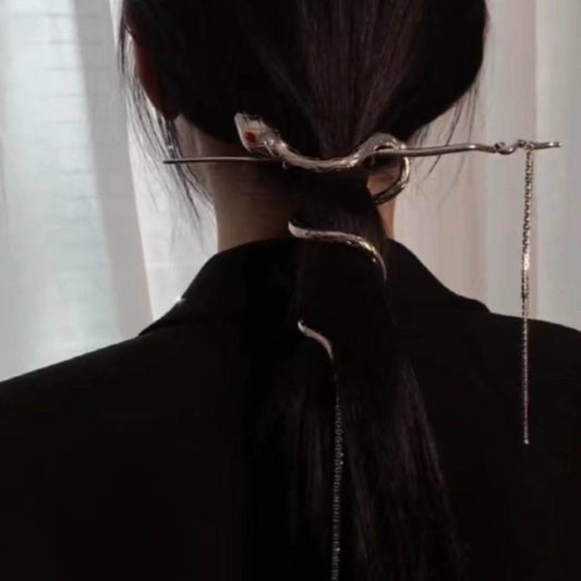 Copper Alloy Hair Accessories Snake Winding And Cool - Afrotix