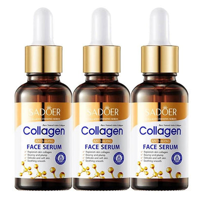 3PCS Collagen Face Serum – Hydratation & Fermeté - Afrotix