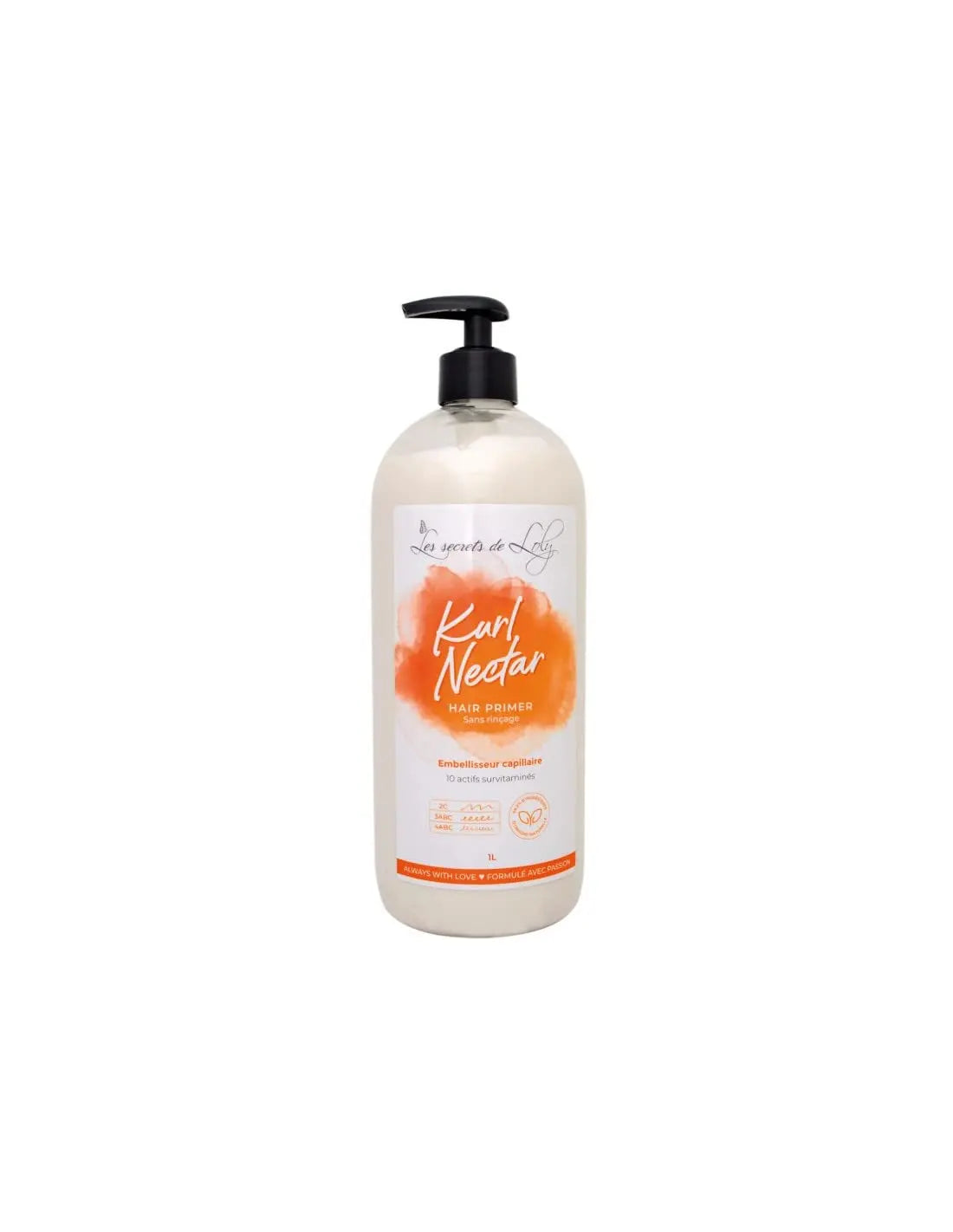 LES SECRETS DE LOLY Embellisseur capillaire Kurl nectar - 1L - Afrotix