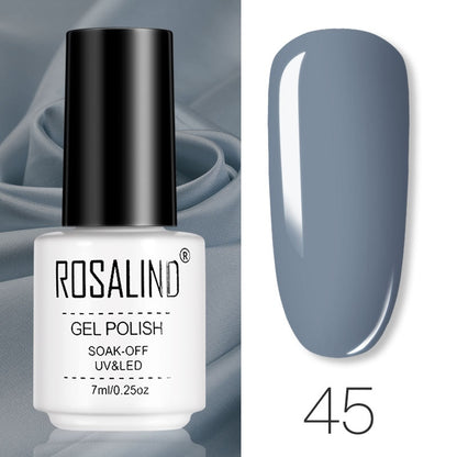 ROSALIND Gel Polish Set Manicure for Nails Semi Permanent Vernis top coat UV LED Gel Varnish Soak Off Nail Art Gel Nail Polish eprolo