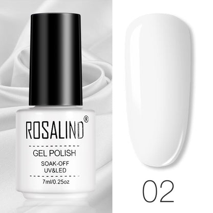 ROSALIND Gel Polish Set Manicure for Nails Semi Permanent Vernis top coat UV LED Gel Varnish Soak Off Nail Art Gel Nail Polish eprolo