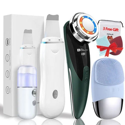 4+3 Kit Ultrasonic Skin Scrubber - Afrotix