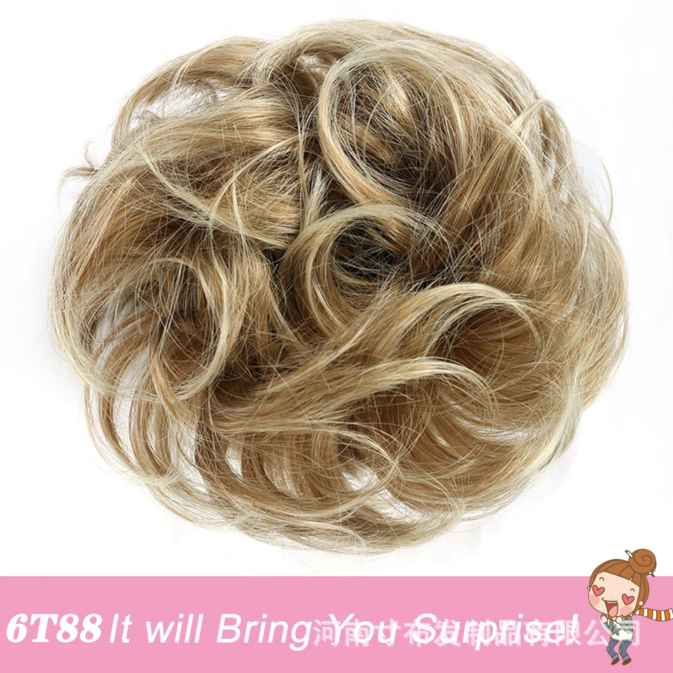 Anneaux de cheveux, fibres chimiques, bourgeons de cheveux