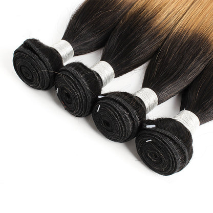 T1b / 27 Brazilian real hair wig curtain eprolo