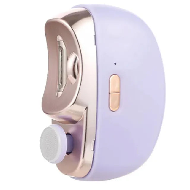 2 In 1 Electric Nail Clippers Manicure Anti-Splash Nail Trimmer For Baby Finger Toe Scissors Pedicure Thick Nails Cutter Tools eprolo