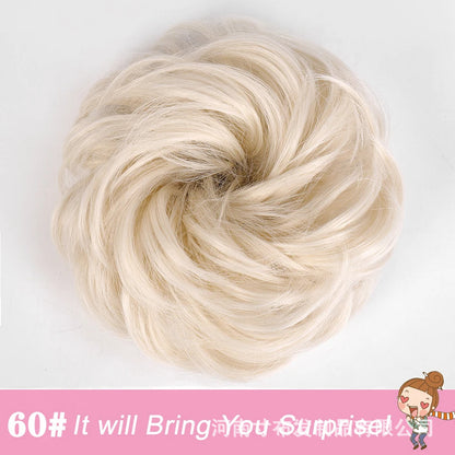 Anneaux de cheveux, fibres chimiques, bourgeons de cheveux