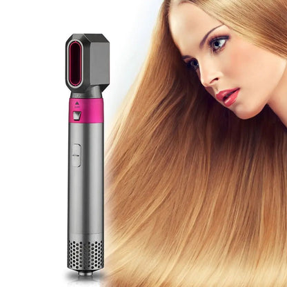 5 In 1 Hair Dryer Auto Curling Iron / Fer à friser automatique pour sèche - cheveux 5 en 1 - Afrotix
