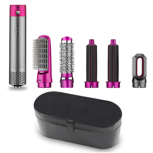 5 In 1 Hair Dryer Auto Curling Iron / Fer à friser automatique pour sèche - cheveux 5 en 1 - Afrotix