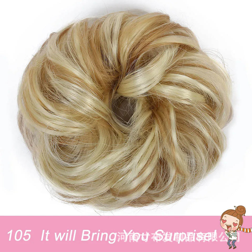 Anneaux de cheveux, fibres chimiques, bourgeons de cheveux