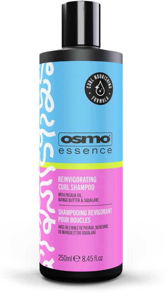 Osmo Essence Reinvigorating Shampoo. Super-Hydrating Pataua Oil & Mango Butter. Ideal for Curly hair types. 200ml. Afrotix