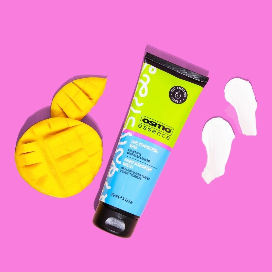 Osmo Essence Curl Renourishing Mask. Moisture & Curl Definition Mask for Curly Hair Types. 250ml. Afrotix