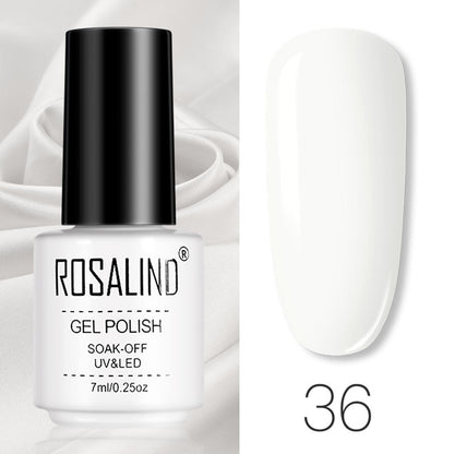 ROSALIND Gel Polish Set Manicure for Nails Semi Permanent Vernis top coat UV LED Gel Varnish Soak Off Nail Art Gel Nail Polish eprolo