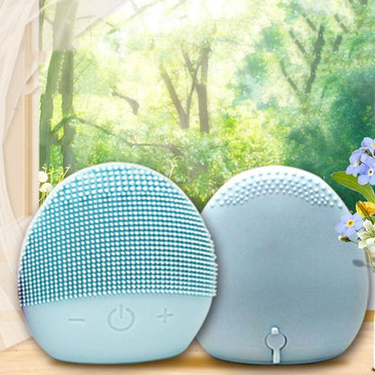 USB Facial Cleansing Brush Sonic Vibration Mini Face Cleaner Silicone Deep Pore Cleaning Electric Waterproof Massage eprolo