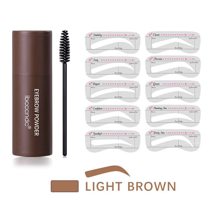 Ensemble de Poudre à Sourcils Seal Lazy Thrush – Sourcils Parfaits en un Geste !