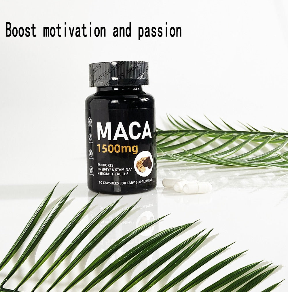 Maca Capsules  root herbal supplement maca extract energy stamina maca root extract capsules eprolo