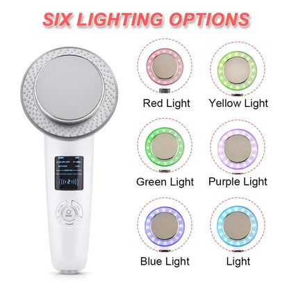6 - in - 1 EMS Body Slimming Massager: RF Ultrasonic Cavitation & Anti - Cellulite Fat Burner - Afrotix