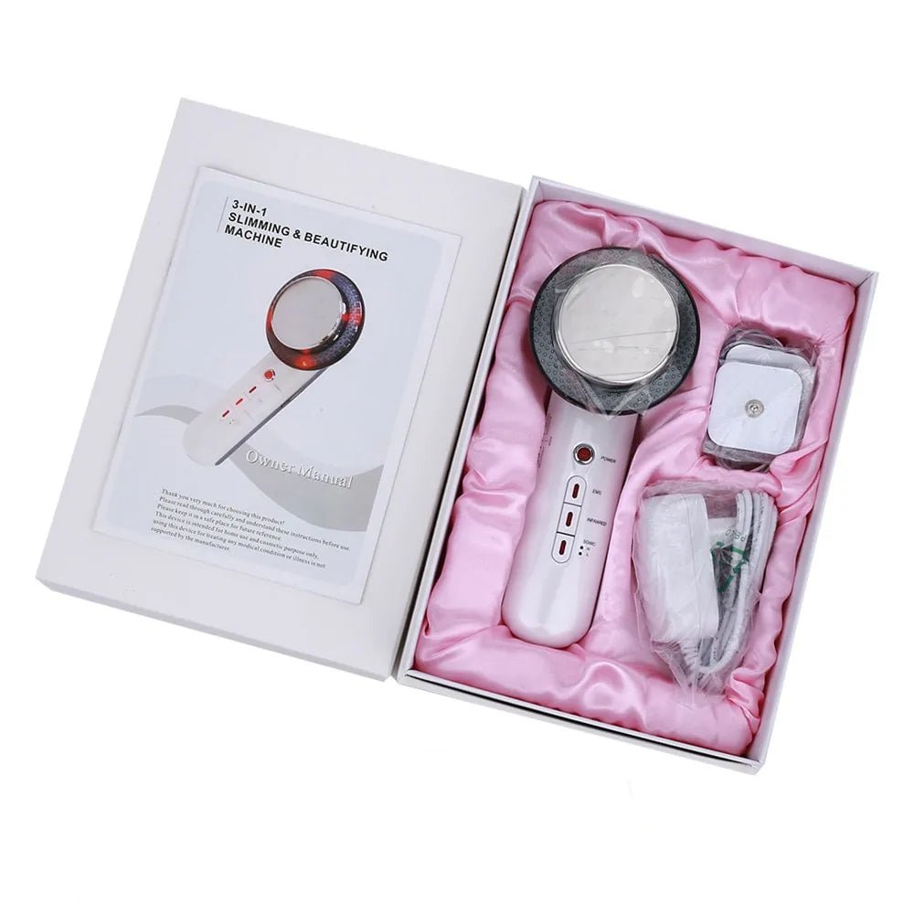 6 - in - 1 EMS Body Slimming Massager: RF Ultrasonic Cavitation & Anti - Cellulite Fat Burner - Afrotix