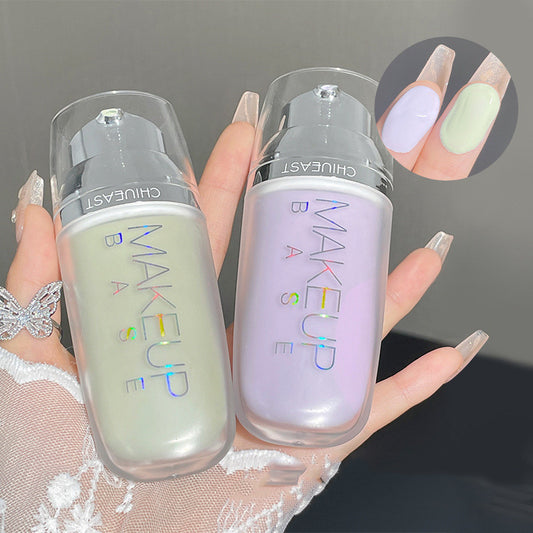 Crema BB aislante de decoloración Primer invisible violeta Belleza